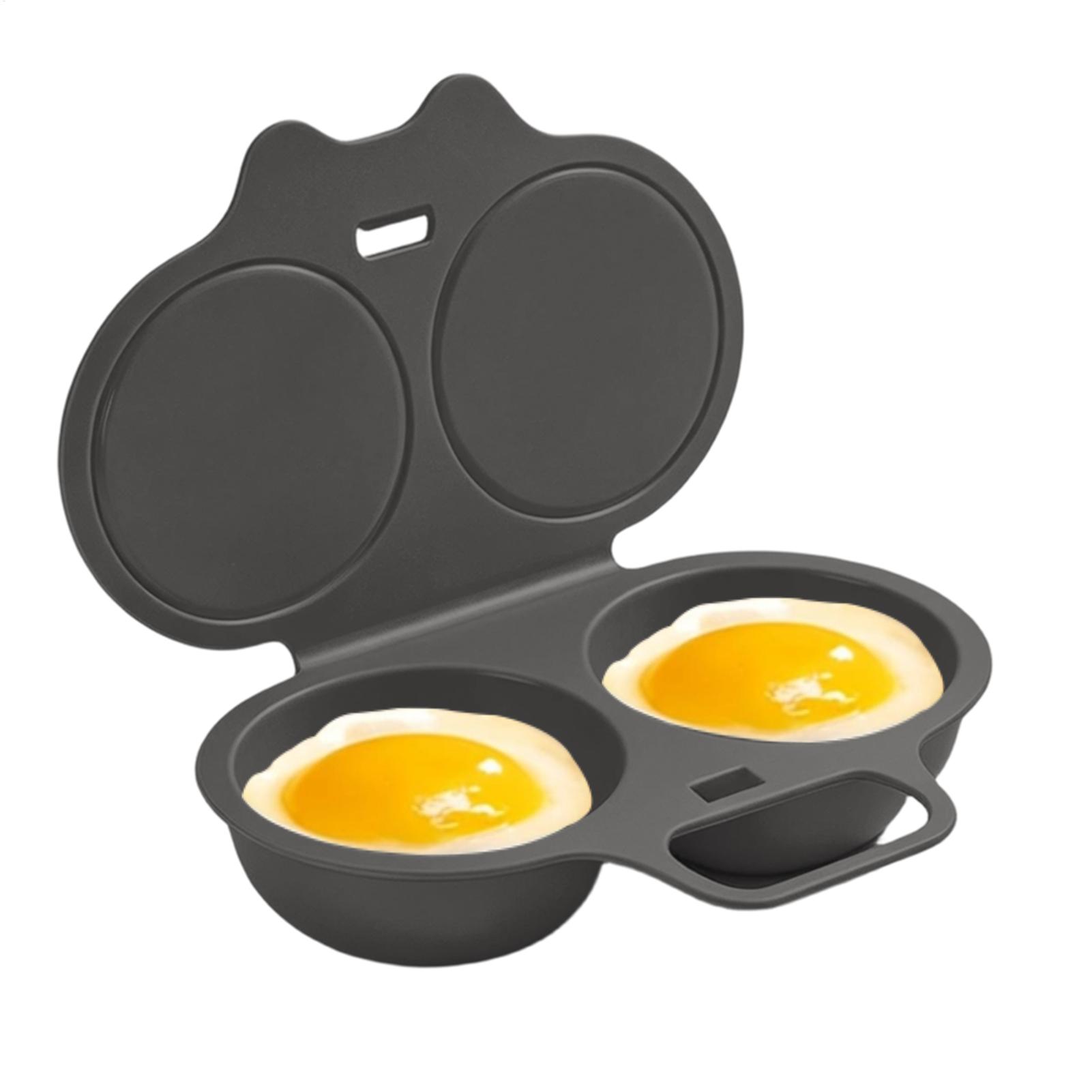 Kitchen Gadgets For Men - Food Grades Plastic Microwave Cooking Eggs