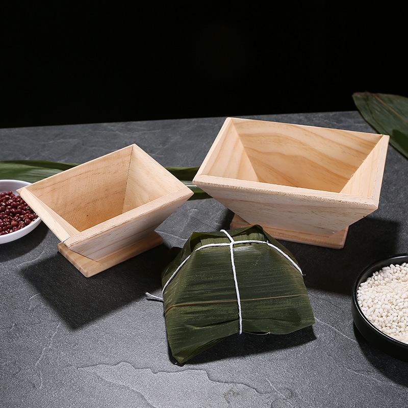 Wooden Zongzi Mold Dragon Boat - đánh giá và giá Kitchen Gadgets Dumpling Maker