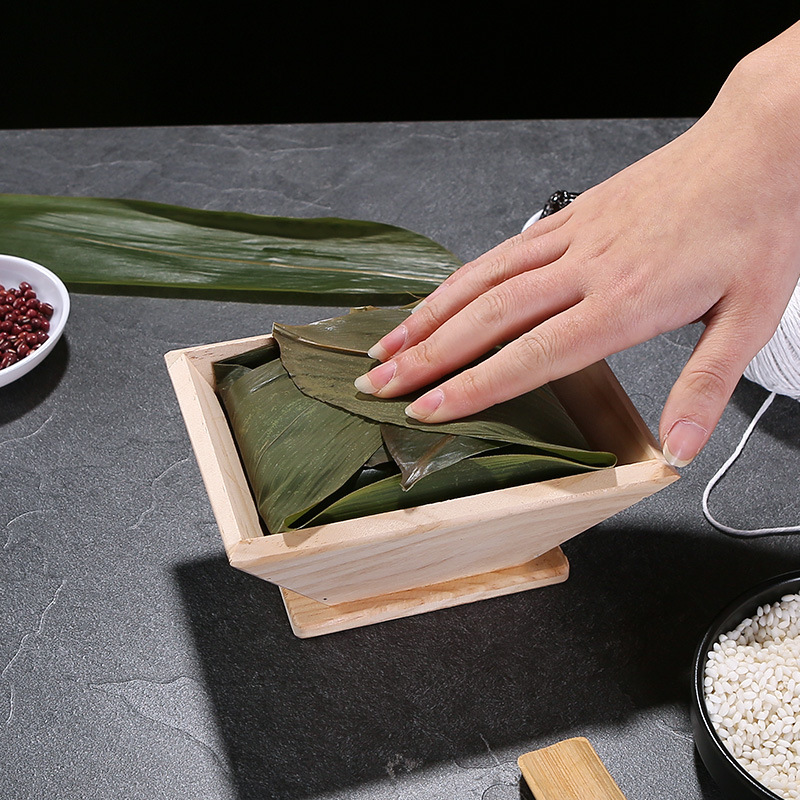 Wooden Zongzi Mold Dragon Boat - đánh giá và giá Kitchen Gadgets Dumpling Maker