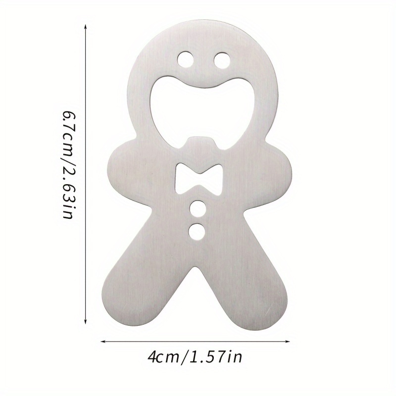 Gingerbread Man Bottle Opener  - đánh giá và giá Kitchen Gadgets For Men