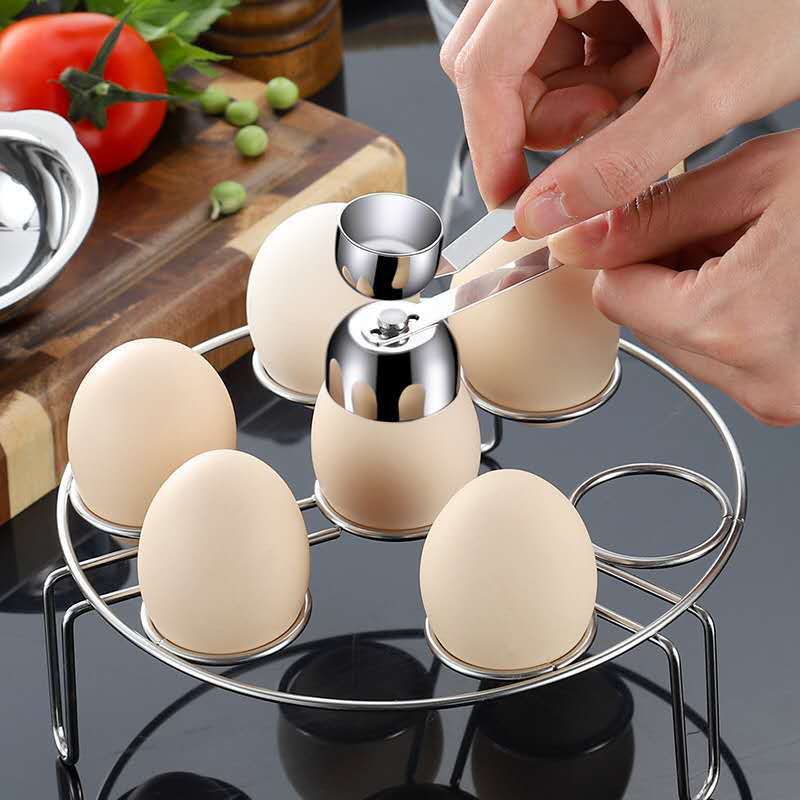 304 Stainless Steel Egg Scisso - đánh giá và giá Egg Separator Tool