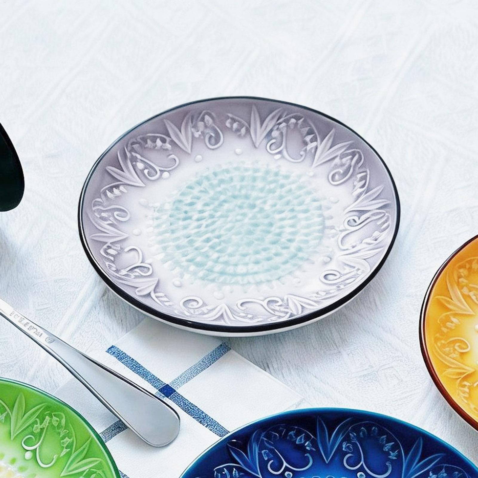 Garlic Grater Plate Ceramic Ha - đánh giá và giá Kitchen Gadgets For Men