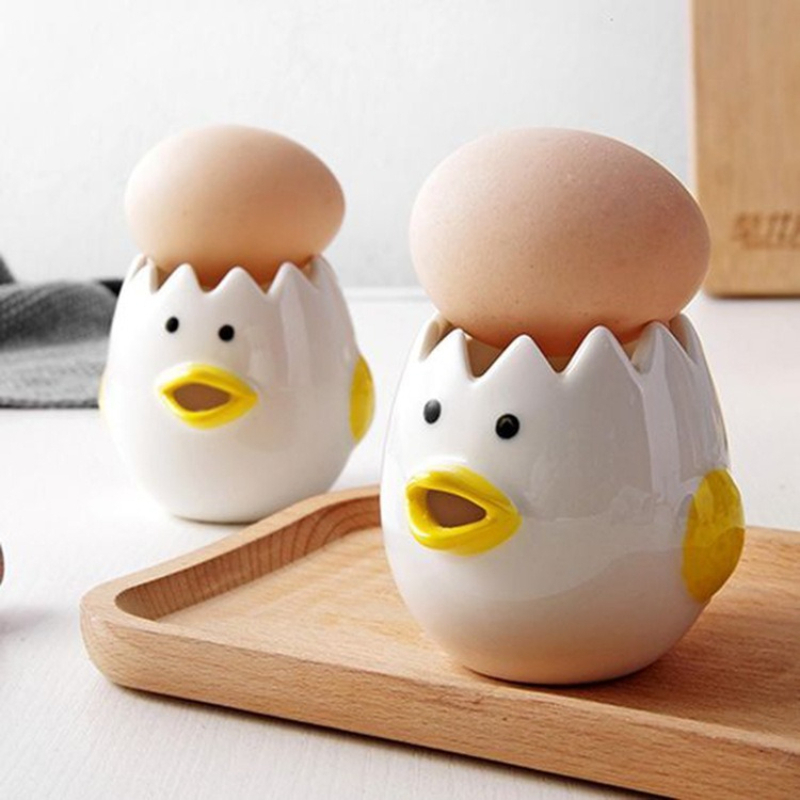 Ins Cute Ceramic Egg Separator - đánh giá và giá Egg Separator Tool