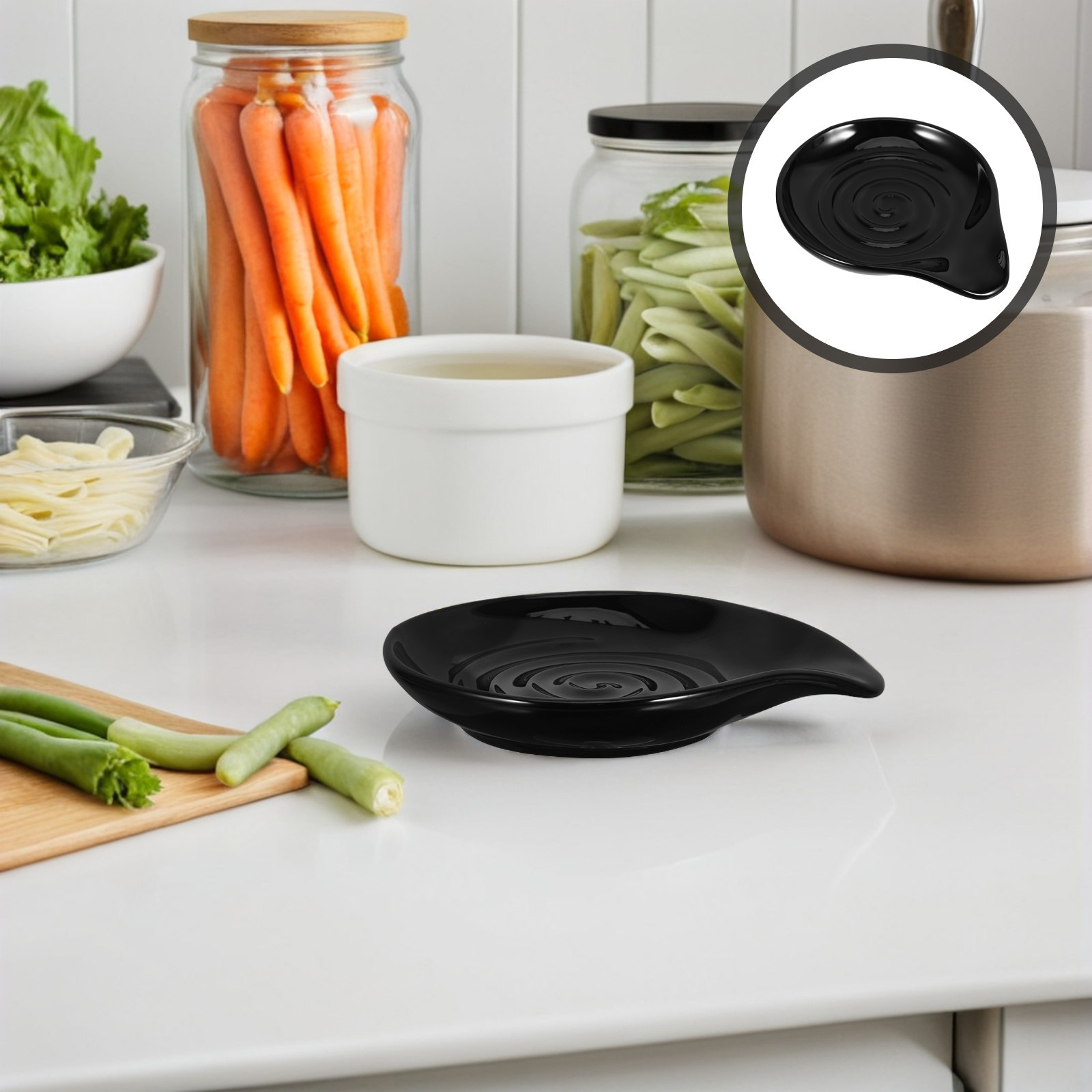 Ceramic Spoon Rest Kitchen Cou - đánh giá và giá Kitchen Gadgets Gold
