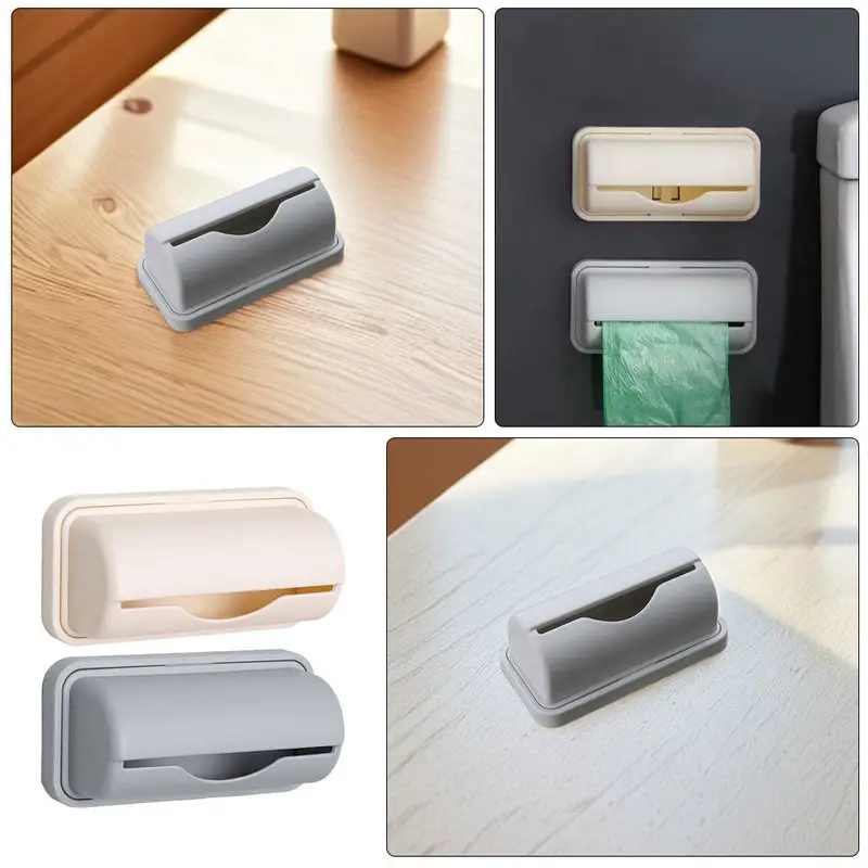 1/2/3/4Pcs Wall-Mounted Trash  - đánh giá và giá Kitchen Gadgets Organizer