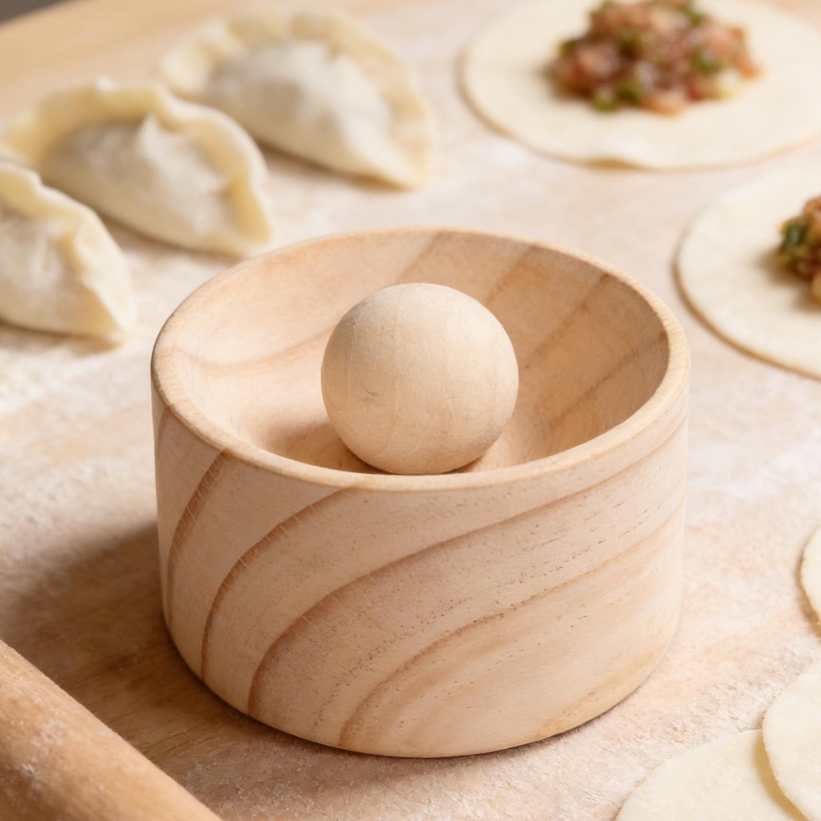 Dumpling Maker Non-Stick Woode - đánh giá và giá Kitchen Gadgets Dumpling Maker