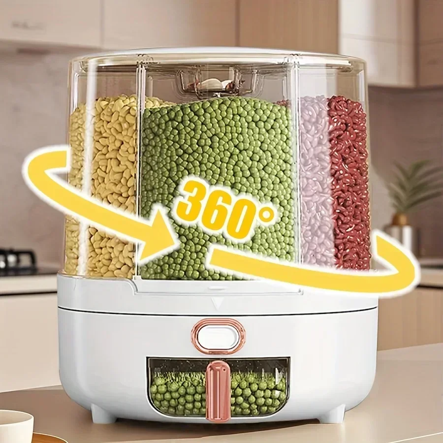6-Compartment 360° Rotating Ai - đánh giá và giá Kitchen Gadgets Organizer