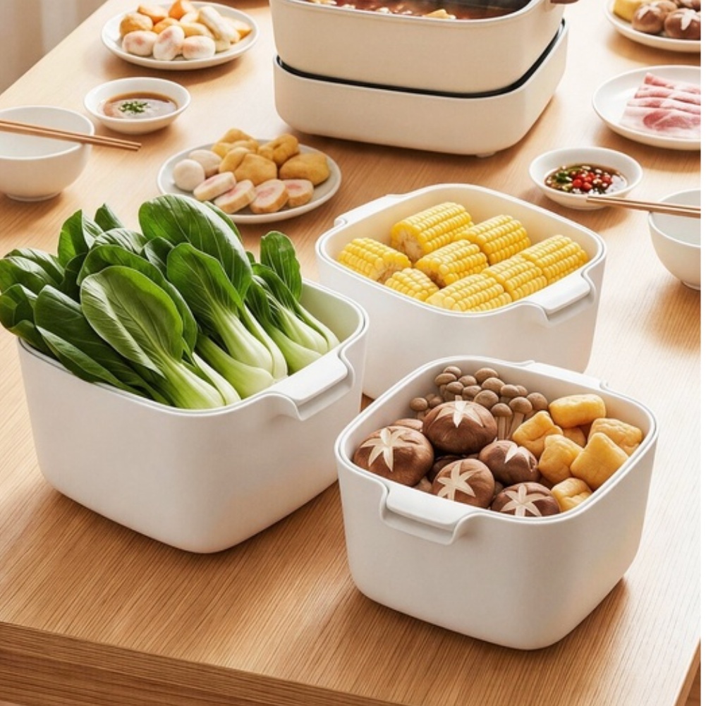 FoodGrade Two Tier Drain Baske - đánh giá và giá Kitchen Gadgets Organizer