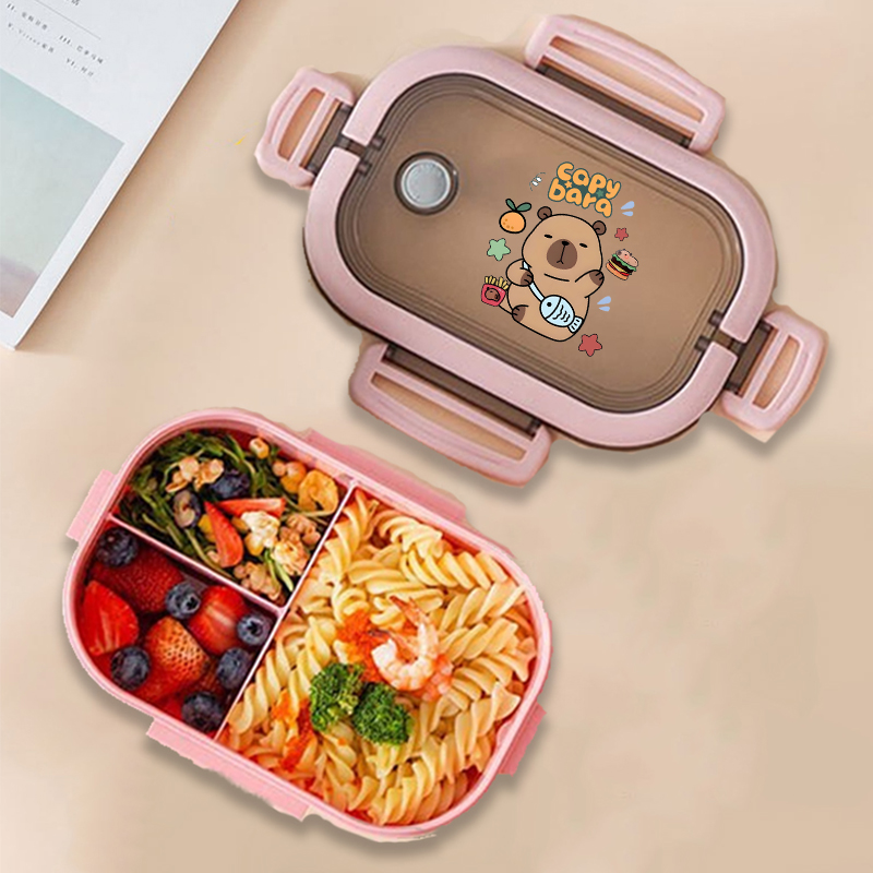Capybara Bento Lunch Box Anime - đánh giá và giá Kitchen Gadgets Organizer