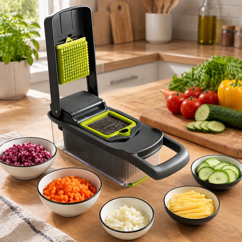 16-in-1 Vegetable Slicing and  - đánh giá và giá Egg Separator Tool