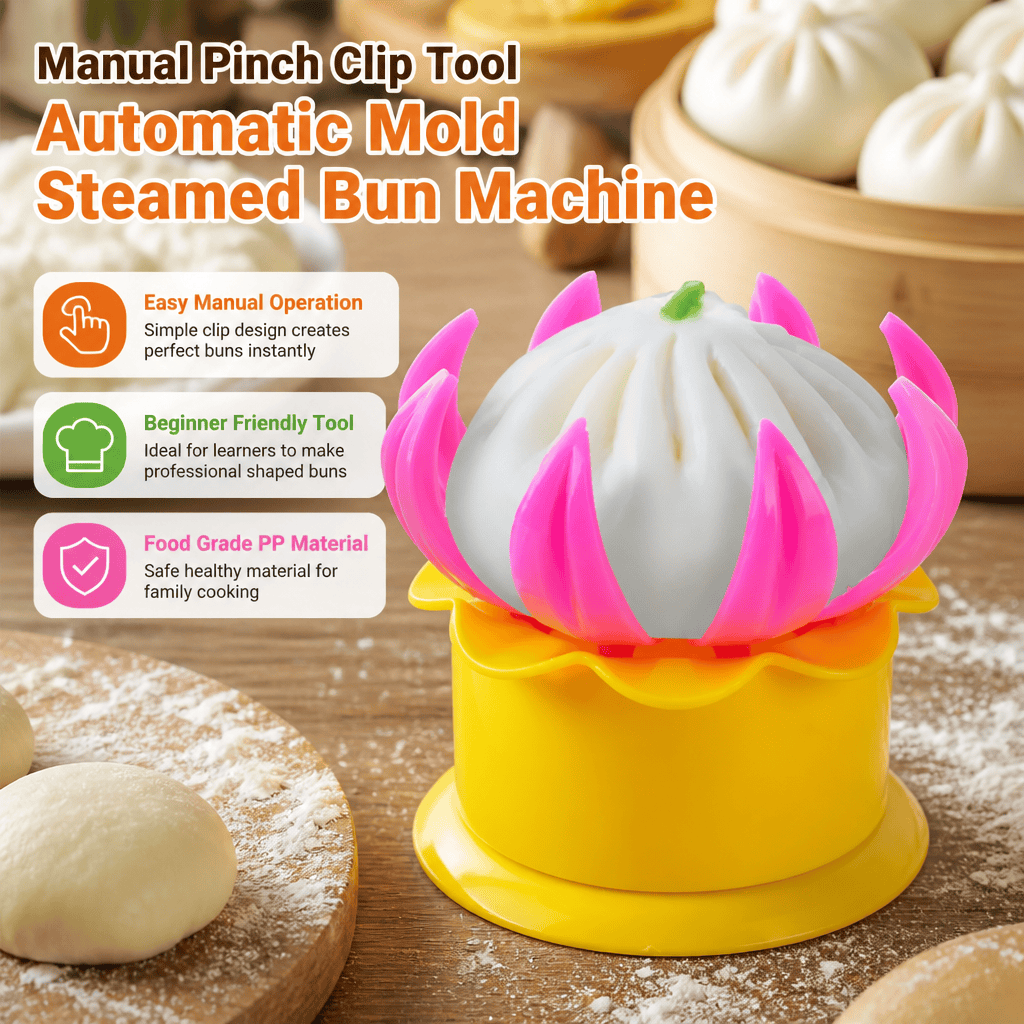 Steamed Bun Mold Manual Maker  - đánh giá và giá Kitchen Gadgets Dumpling Maker